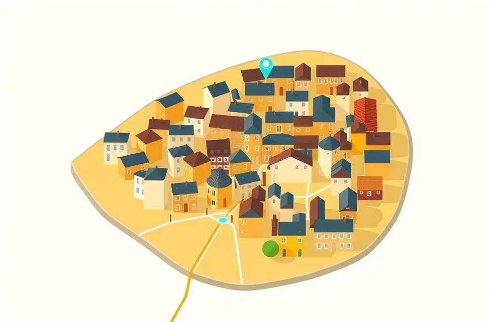 Carte du secteur d'intervention autour de Villeneuve-sur-Lot (47300)